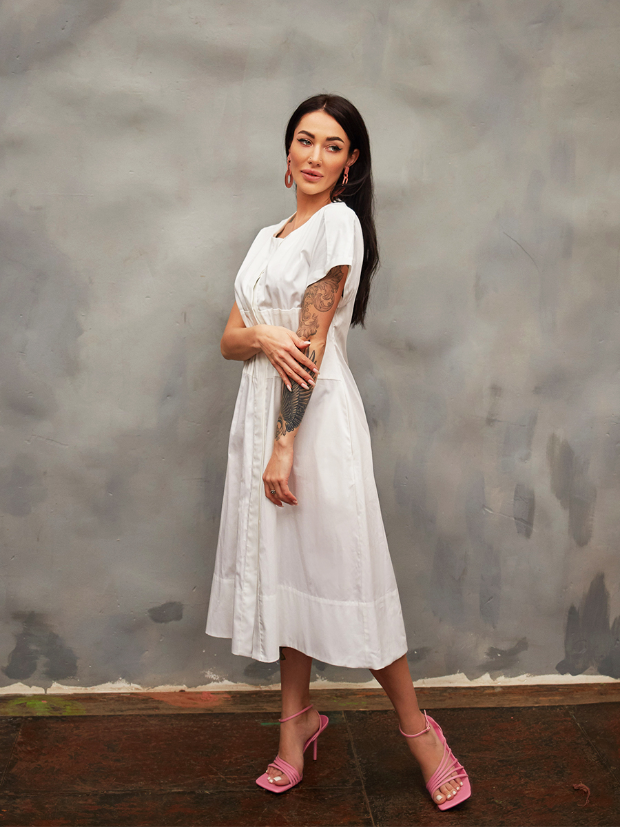 картинка Платье белое от магазина Компания+